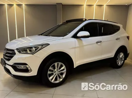 Hyundai SANTA FE GLS 7LUG 4WD 3.3 V6 AT na cor Branca em Curitiba / PR - 6653203