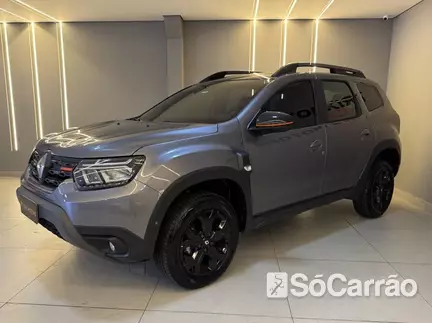 Renault DUSTER ICONIC 1.3 16V TCE CVT X-TRONIC na cor Cinza em Curitiba / PR - 6912021