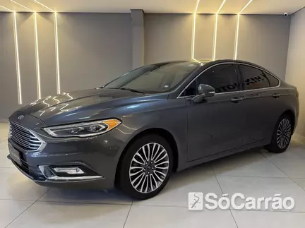 Ford FUSION TITANIUM FWD 2.0 16V GTDI AT na cor Cinza em Curitiba / PR - 6941762