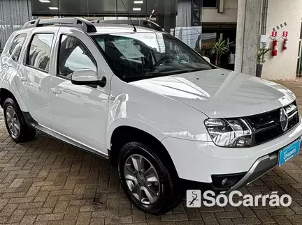 Renault DUSTER DYNAMIQUE 1.6 16V SCE CVT X-TRONIC na cor Branca em Cascavel / PR - 6281451