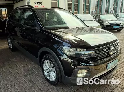 Volkswagen T-CROSS 200 1.0 TSI AT na cor Preta em Cascavel / PR - 6515982