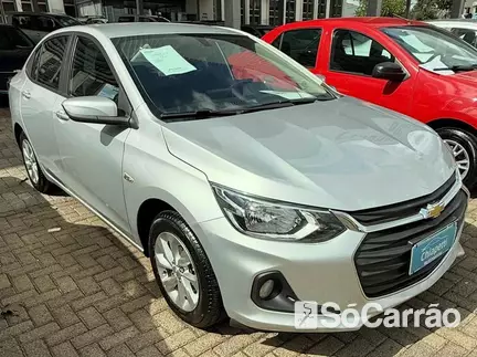 Chevrolet ONIX PLUS LTZ 1.0 TB 12V AT6 na cor Prata em Cascavel / PR - 6575598