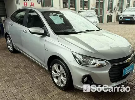 Chevrolet ONIX PLUS LTZ 1.0 TB 12V AT6 na cor Prata em Cascavel / PR - 6669289