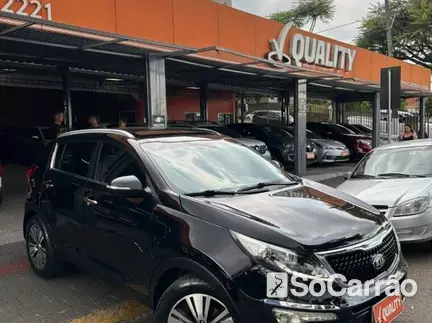 KIA SPORTAGE EX 2WD 2.0 16V AT na cor Preta em CHAPECO / SC - 6478334