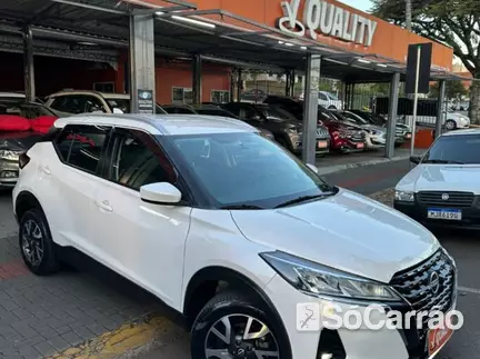Nissan KICKS SENSE 1.6 16V CVT na cor Branca em CHAPECO / SC - 6805946
