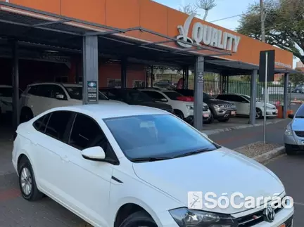 Volkswagen VIRTUS COMFORTLINE 200 1.0 TSI AT na cor Branca em CHAPECO / SC - 6806723