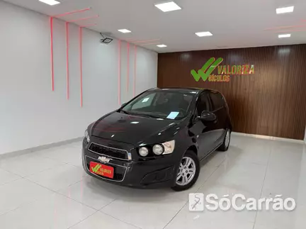 Chevrolet SONIC LT 1.6 16V MT FLEXPOWER na cor Preta em Londrina / PR - 6679693