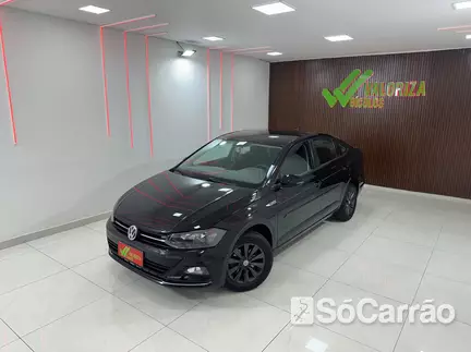 Volkswagen VIRTUS COMFORTLINE 200 1.0 12V TSI AT6 na cor Preta em Londrina / PR - 6734997