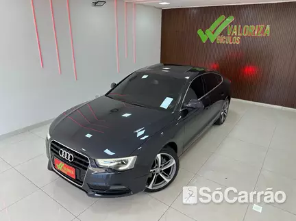Audi A5 SPORTBACK AMBIENTE(S LINE) 2.0 16V TFSI S TRONIC na cor Azul em Londrina / PR - 6821553