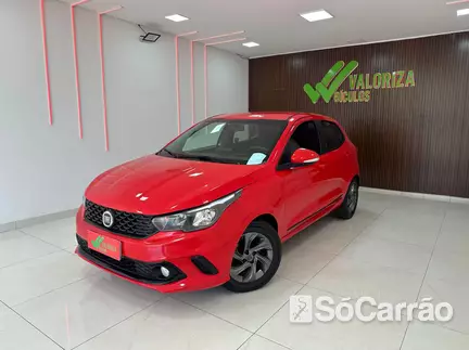 Fiat ARGO DRIVE 1.3 8V FIREFLY na cor Vermelha em Londrina / PR - 6947670