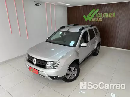 Renault DUSTER DYNAMIQUE(PACK PREMIUM) 2.0 16V AT HIFLEX na cor Prata em Londrina / PR - 6963543