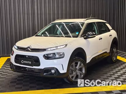 Citroen C4 CACTUS FEEL 1.6 16V AT na cor Branca em Florianópolis / SC - 6929073