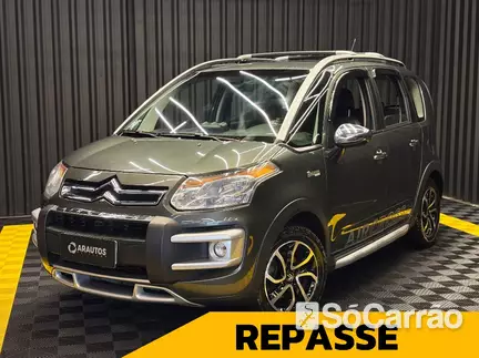 Citroen AIRCROSS GLX ATACAMA 1.6 16V AT FLEXSTART na cor Cinza em Florianópolis / SC - 6963547