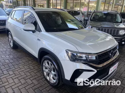 Volkswagen TAOS COMFORTLINE 250 1.4 TSI TB AT6 na cor Branca em TOLEDO / PR - 6763694