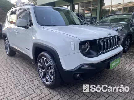 JEEP RENEGADE LONGITUDE 1.8 16V AT6 na cor Branca em TOLEDO / PR - 6765086