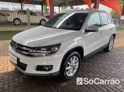 Volkswagen TIGUAN ALLSPACE 250(TETO PANORAMICO) 1.4 TSI DSG na cor Branca em TOLEDO / PR - 6772692