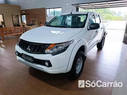 Mitsubishi L-200 CD TRITON GL 4X2 2.4 16V MT6 na cor Branca em Meleiro / SC - 6682703