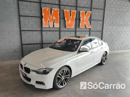 BMW 328I M SPORT 2.0 16V BI-TB ACTIVEFLEX na cor Branca em Joinville / SC - 6962620