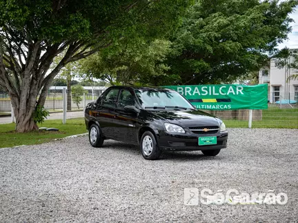 Chevrolet CLASSIC LIFE 1.0 VHC 8V na cor Preta em Florianópolis / SC - 6635366