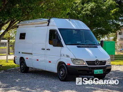 Mercedes SPRINTER 313 FURGAO STREET LONGO TETO ALTO 2.2 TB na cor Branca em Florianópolis / SC - 6664147