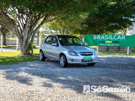 Chevrolet CELTA LT 1.0 VHC-E 8V FLEXPOWER na cor Prata em Florianópolis / SC - 6733343