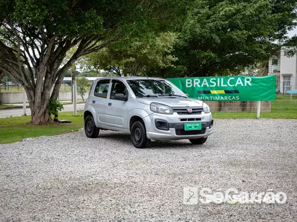 Fiat UNO ATTRACTIVE 1.0 8V EVO FIRE na cor Prata em Florianópolis / SC - 6763139