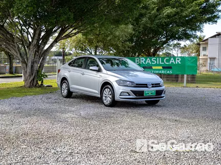 Volkswagen VIRTUS COMFORTLINE 200 1.0 12V TSI AT6 na cor Prata em Florianópolis / SC - 6805941