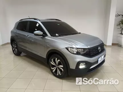 Volkswagen T-CROSS 200 1.0 TSI AT na cor Prata em TOLEDO / PR - 6972091