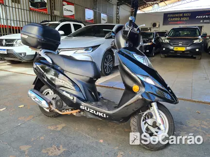 Suzuki BURGMAN I 125 na cor Preta em Maringá / PR - 6844312