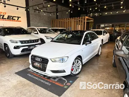 Audi A3 SEDAN AMBIENTE 1.4 16V TFSI S TRONIC na cor Branca em Londrina / PR - 6713977