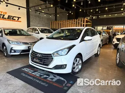 Hyundai HB20S COMFORT STYLE 1.6 16V AT na cor Branca em Londrina / PR - 6774867