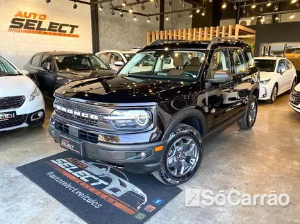 Ford BRONCO SPORT WILDTRAK AWD 2.0 ECOBOOST GTDI AT na cor Marrom em Londrina / PR - 6797921