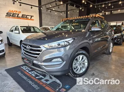 Hyundai NEW TUCSON GLS 1.6 16V TB AT na cor Cinza em Londrina / PR - 6861388
