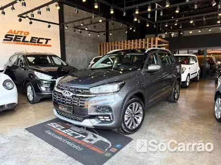 Chery TIGGO 8 TXS 1.6 16V TB GDI AT7 na cor Cinza em Londrina / PR - 6870386