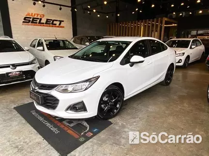 Chevrolet CRUZE LT 1.4 TURBO AT na cor Branca em Londrina / PR - 6870388
