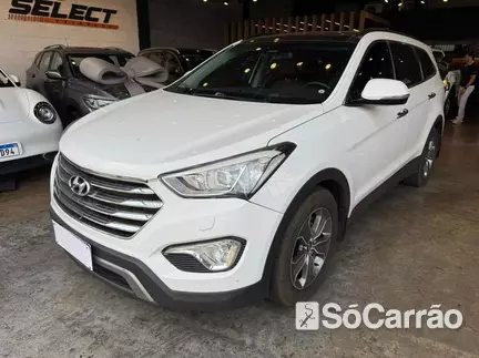 Hyundai SANTA FE GLS 7LUG 4WD 3.3 V6 AT na cor Branca em Londrina / PR - 6961799