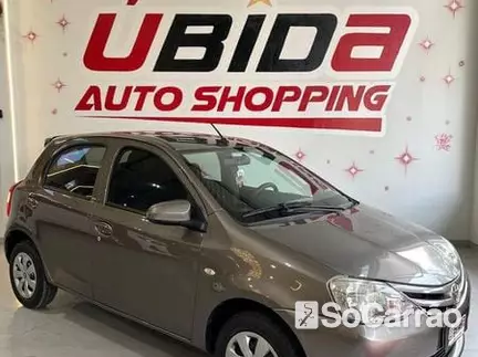 Toyota ETIOS HATCH X 1.3 16V na cor Cinza em Siqueira Campos / PR - 6650585