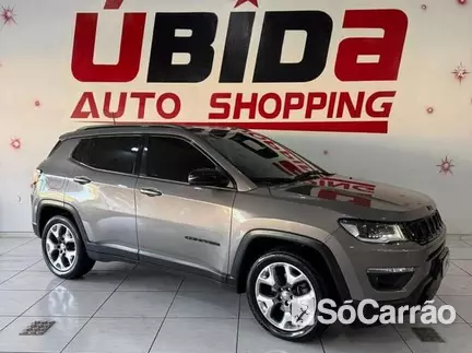 JEEP COMPASS LONGITUDE 4X2 2.0 16V AT6 na cor Cinza em Siqueira Campos / PR - 6662907