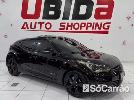 Hyundai VELOSTER (TOP) 1.6 16V AT na cor Preta em Siqueira Campos / PR - 6755875