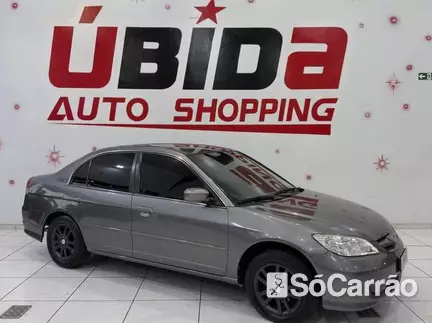 Honda CIVIC LXL 1.7 16V 130CV AT4 na cor Cinza em Siqueira Campos / PR - 6809543