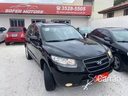 Hyundai SANTA FE GLS 7LUG 4WD 2.7 V6 200CV AT na cor Preta em Curitiba / PR - 5178621