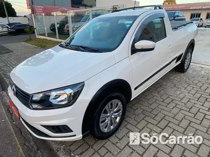 Volkswagen SAVEIRO CS TRENDLINE(CONFORTO COMPLETO) G6 1.6 8V na cor Branca em Curitiba / PR - 6712991