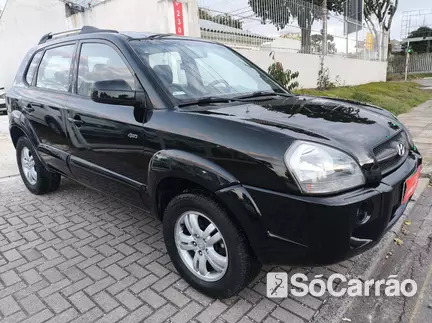 Hyundai TUCSON GLS 4X4 2.7 V6 AT na cor Preta em Curitiba / PR - 6789869
