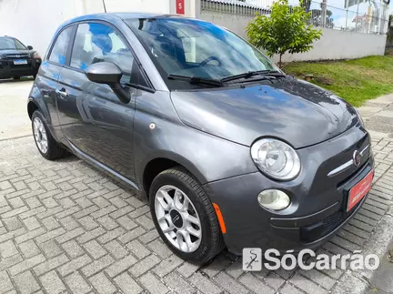 Fiat 500 CULT EVO 1.4 8V na cor Cinza em Curitiba / PR - 7065133