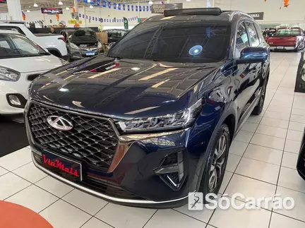 Chery TIGGO 7 PRO 1.6 TB AT6 na cor Azul em Curitiba / PR - 6430590