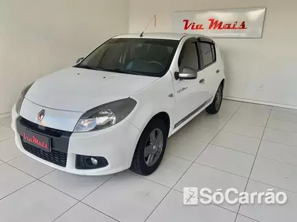Renault SANDERO EXPRESSION(TECH RUN) 1.0 16V HIFLEX na cor Branca em Curitiba / PR - 6730836
