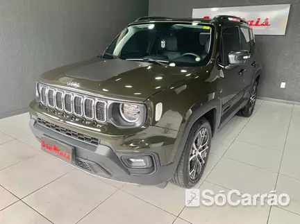 JEEP RENEGADE LONGITUDE 1.3 T270 GSE AT6 na cor Verde em Curitiba / PR - 6886599
