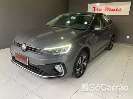Volkswagen VIRTUS COMFORTLINE 200 1.0 12V TSI AT6 na cor Cinza em Curitiba / PR - 6903229