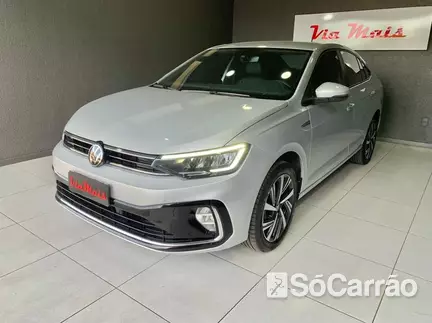 Volkswagen VIRTUS HIGHLINE 200 1.0 12V TSI AT6 na cor Prata em Curitiba / PR - 6903937