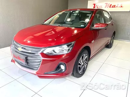 Chevrolet ONIX LT 1.0 12V MT6 na cor Vermelha em Curitiba / PR - 6916090